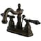 Kingston Brass KS1605BAL 4" Centerset Bathroom Faucet, Oil Rubbed Bronze KS1605BAL - alternate 1